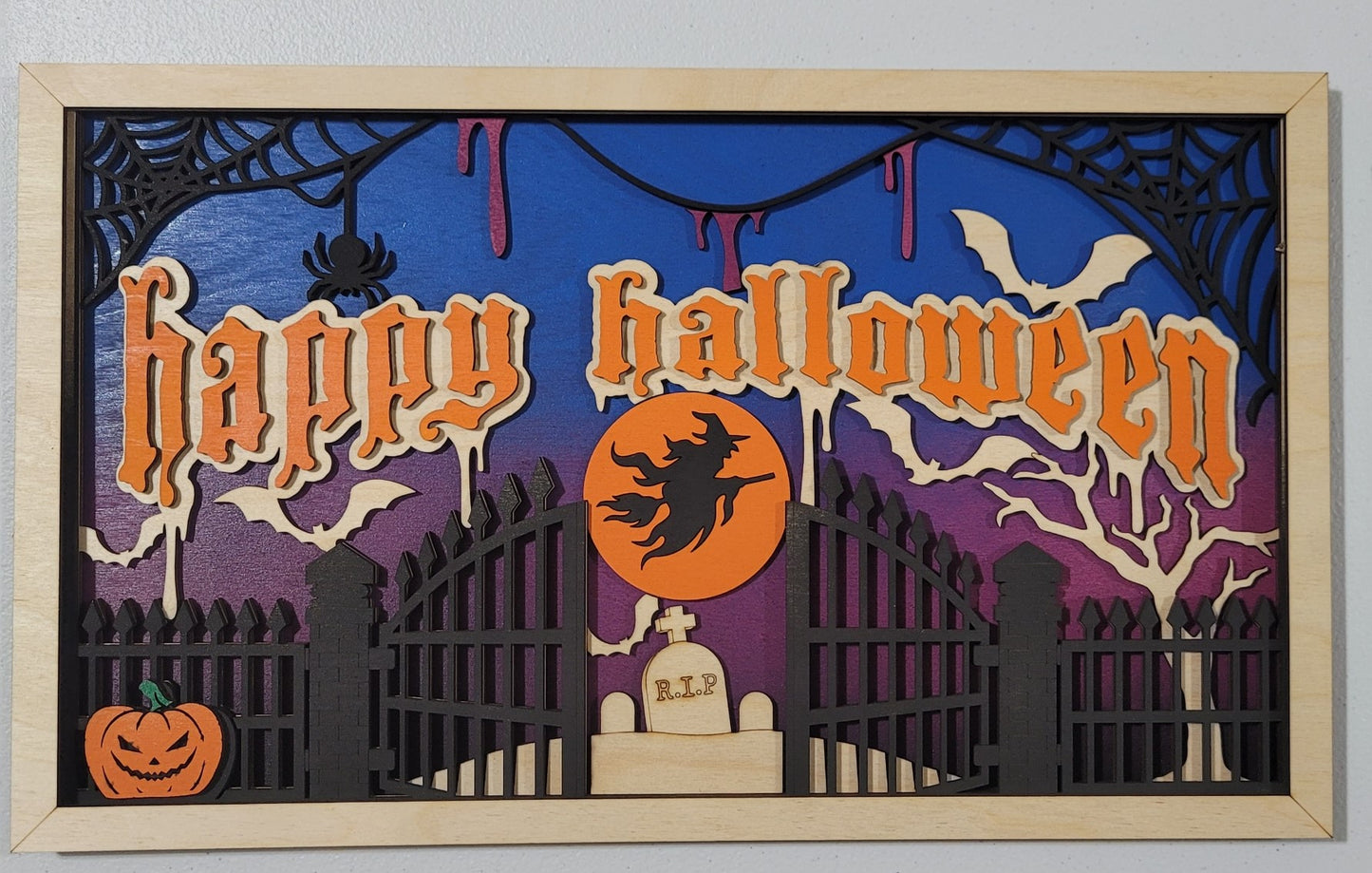 Halloween Wall Art - Happy Halloween