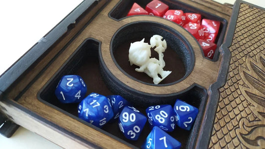 Slide Book Dice Keeper - 6.3 X 4.3 X 1.2