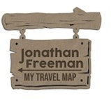 National Parks Travel Map - Hiking