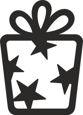 Ornament - Gift Box 1 - 4"