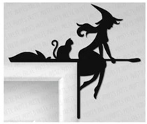 Door Frame Hanger - Young Witch