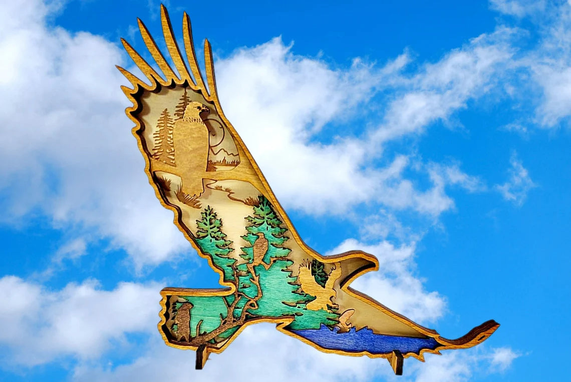 Wood Art - Eagle