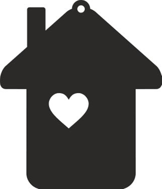 Ornament - House - Heart