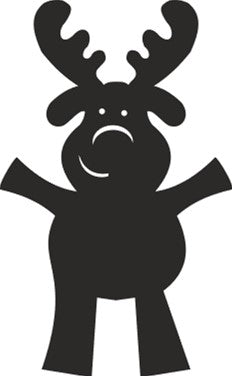 Ornament - Reindeer 3 - 4"