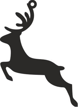 Ornament - Reindeer 4 - 4"