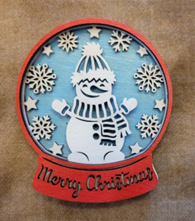 Ornament - Snowman - 5 Layer