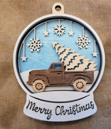 Ornament - Truck - 5 Layer