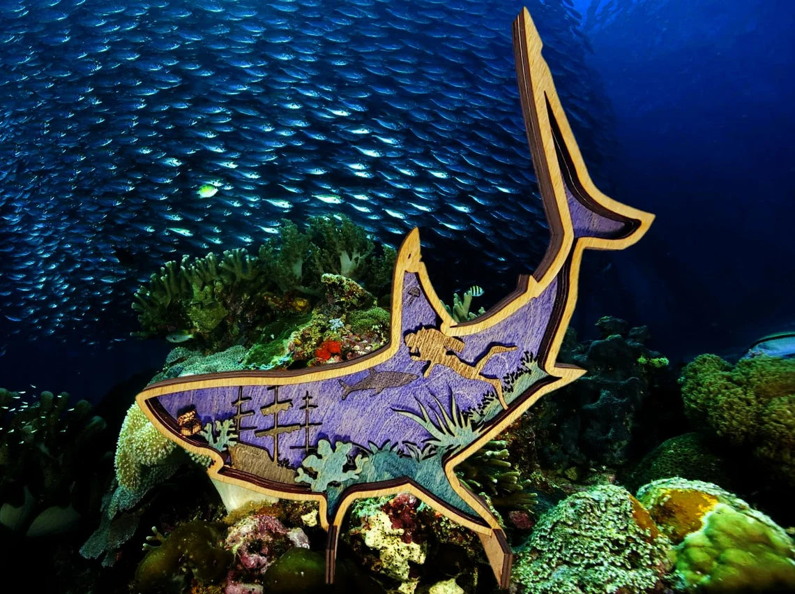 Wood Art - Shark 3