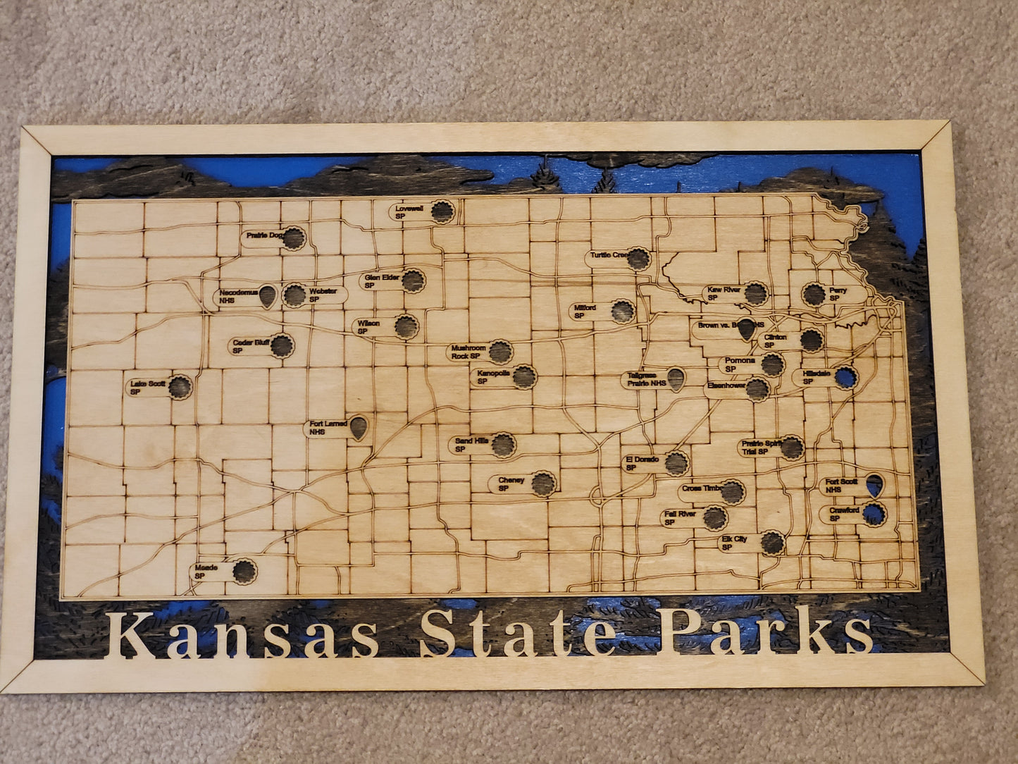 Kansas Travel Map
