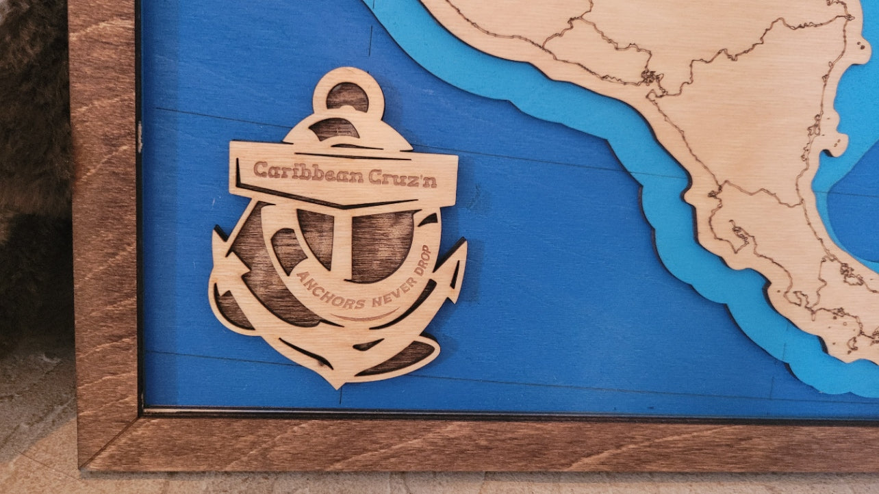 Caribbean Cruise Destinations Map