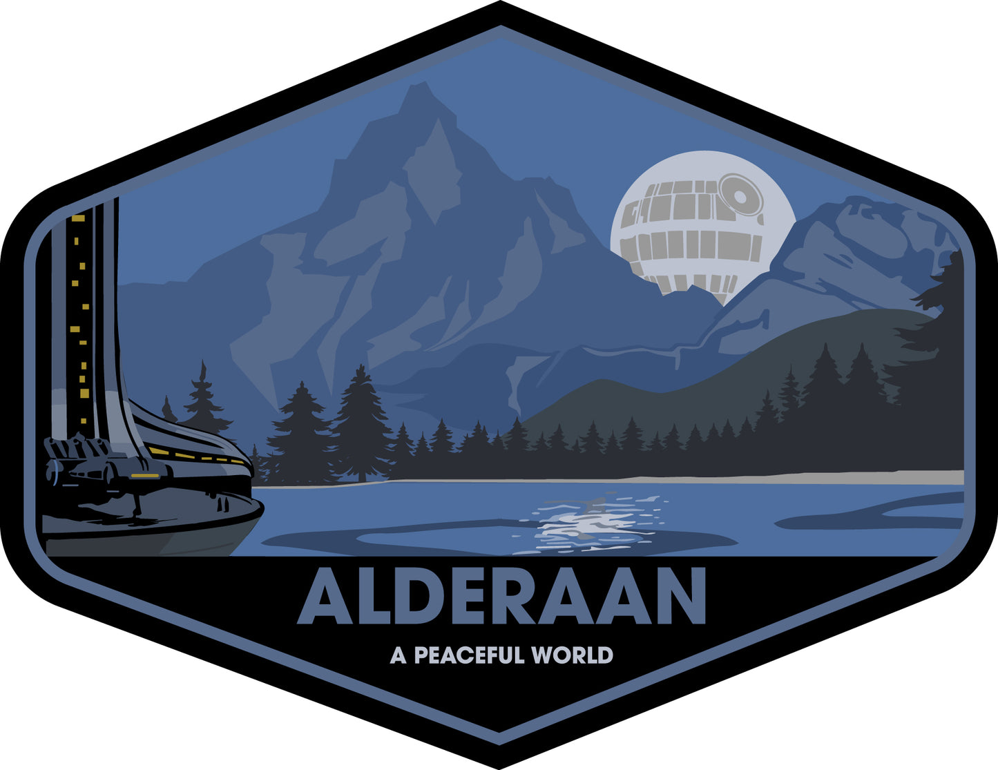 Star Wars Travel Sign - Aldreaan