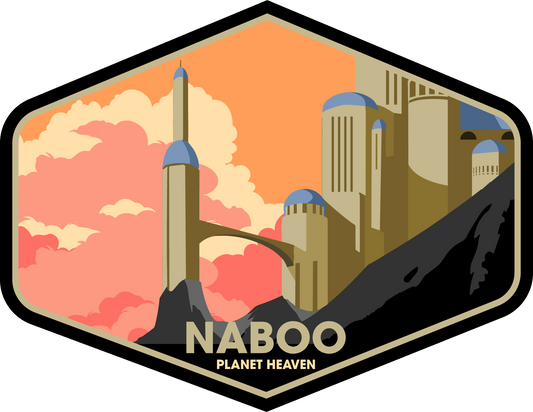 Star Wars Travel Sign - Naboo