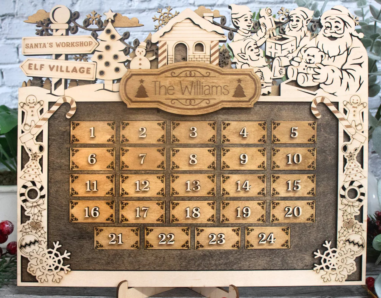 Advent Calendar - Santa's Village