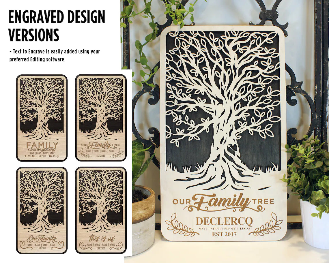 Family Tree Plaque