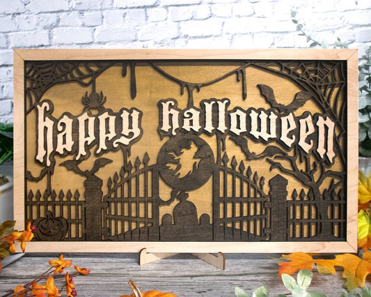 Halloween Wall Art - Happy Halloween