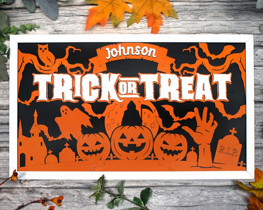 Halloween Wall Art - Trick or Treat