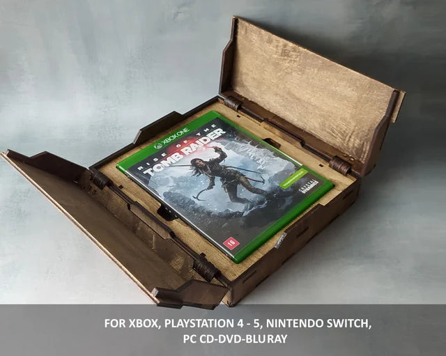Video Game Storage Box - Xbox One/S/X & Playstation 4/5