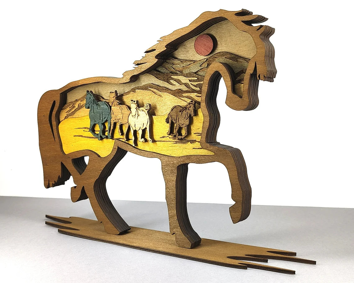 Wood Art - Horse 1