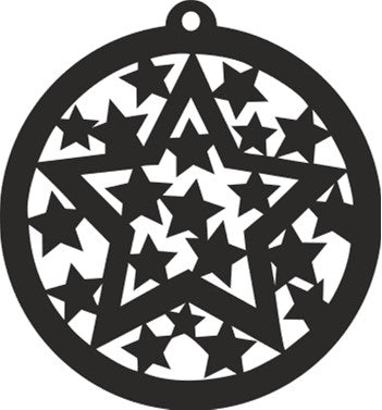 Ornament - Round 7 - Stars 1 - 4"