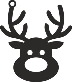 Ornament - Reindeer 1 - 4"