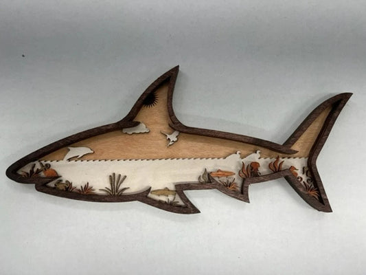 Wood Art - Shark 1